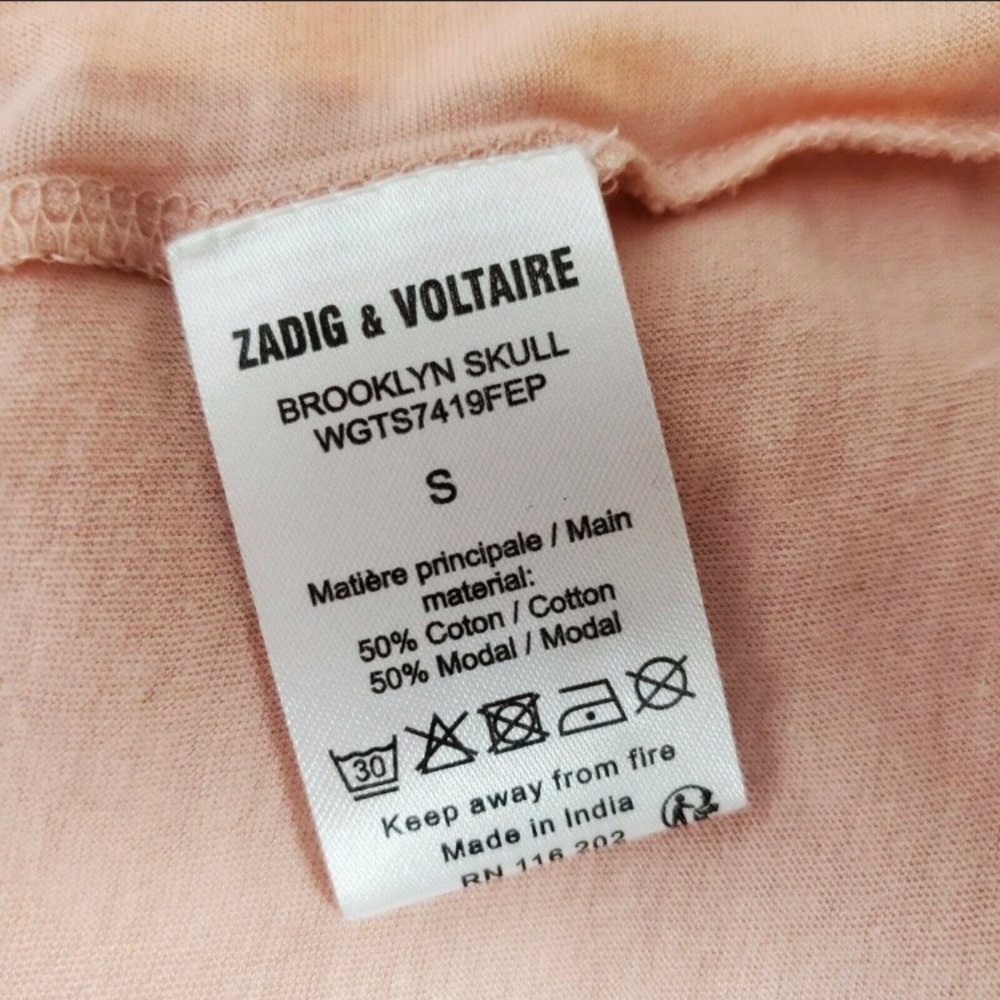 Zadig & Voltaire Brooklyn skull blush - Picture 6 of 7